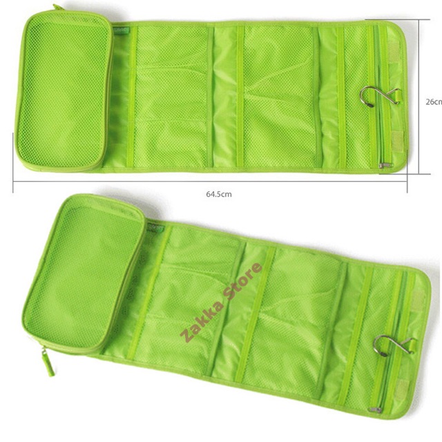 Travel Cosmetic Organiser Bag /Tas lipat Portable Gantung /toilet hanging bag organizer