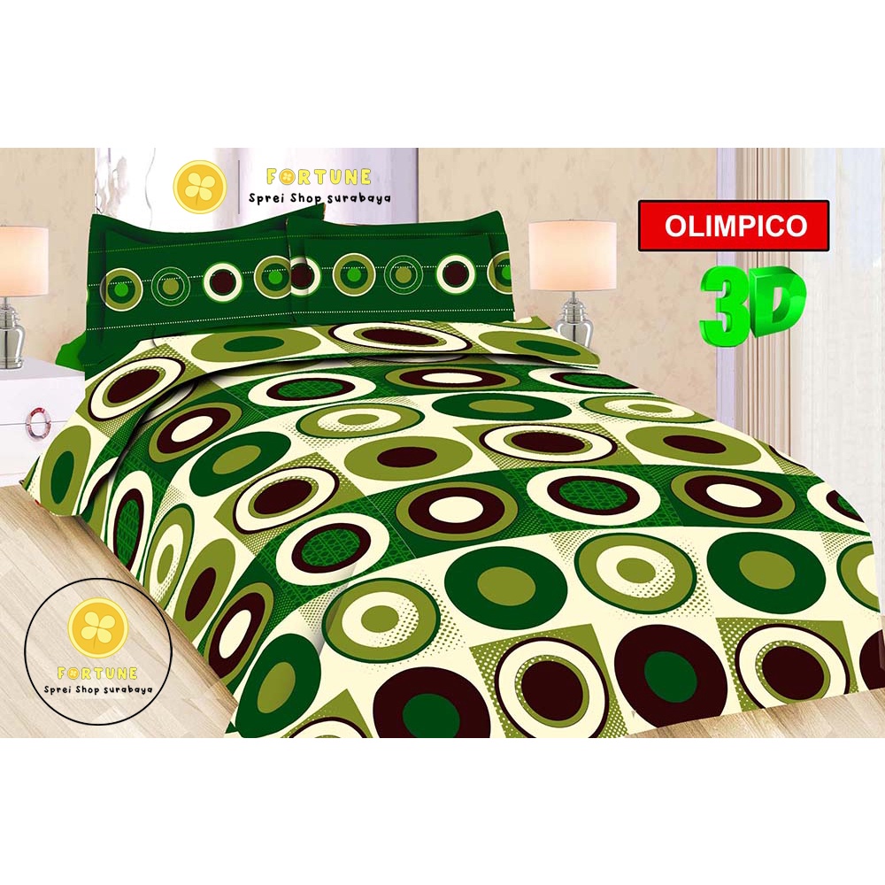 Sprei BONITA Motif Terbaru Minimalis 3D Disperse (BISA COD)