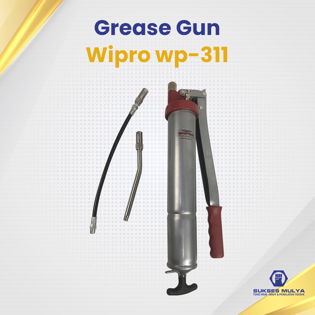 Wipro Pompa Gemuk - Grease Gun - Hand Grease Gun 600cc
