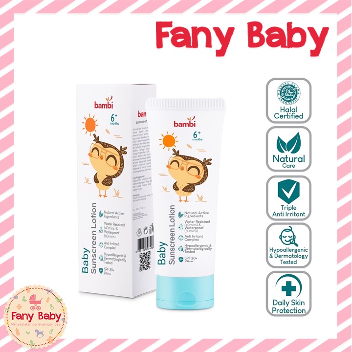 BAMBI BABY SUNSCREEN LOTION 100ML