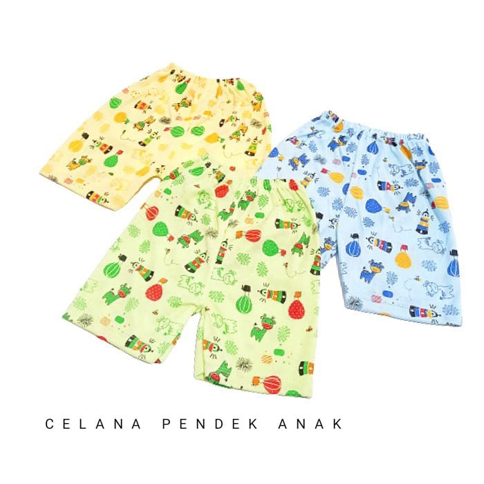 |1PCS| Celana Pendek Bayi Print | Celana Pendek Size S , M , L , XL