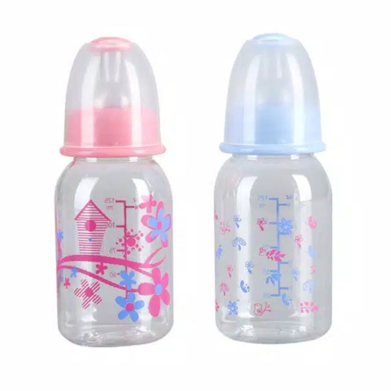 Botol Susu Bayi Anak 60ml 125ml 250ml tanpa dan ada gagang Empeng Dot BPA FREE BD17