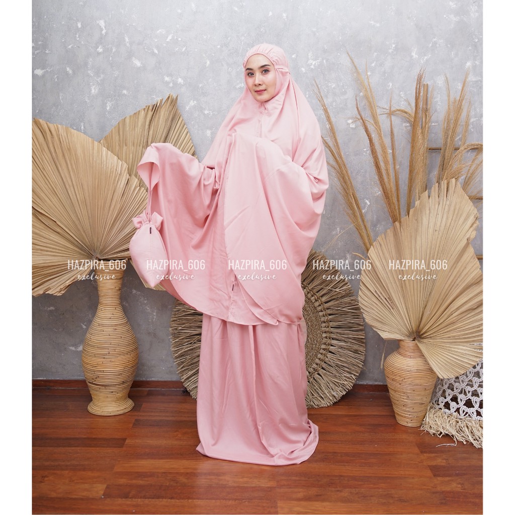 Mukena Bali Premium Jumbo Dewasa Polos