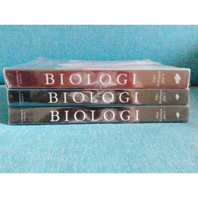 PRELOVED BIOLOGI CAMPBELL Jilid 1~3 ORI
