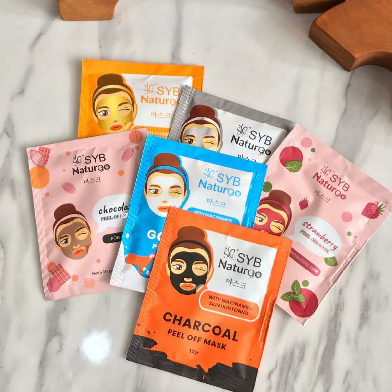 Masker Wajah Naturgo SYB Peel of mask