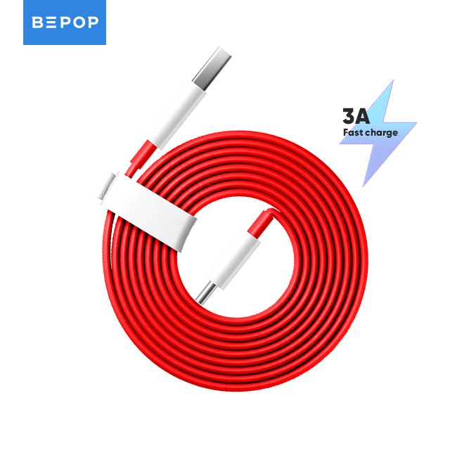 Bepop 3A Kabel Data Red Cable Fast Charging Micro USB Type-C Lightning