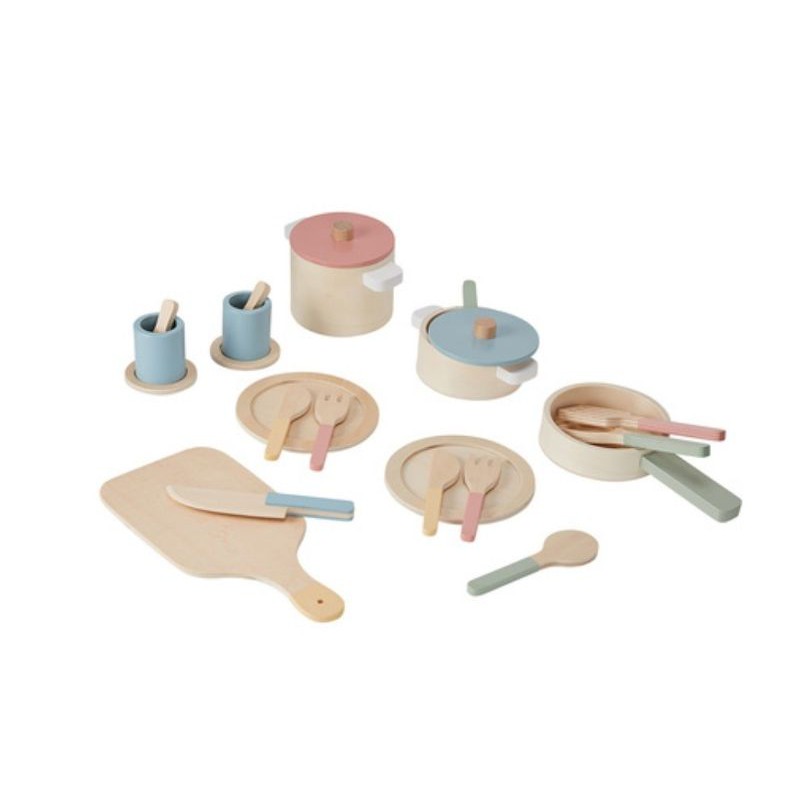 ANKO WOODEN KITCHEN ACCESSORIES SET