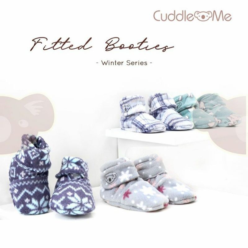 Fitted Booties CuddleMe Cuddle Me (Sepatu Bayi)