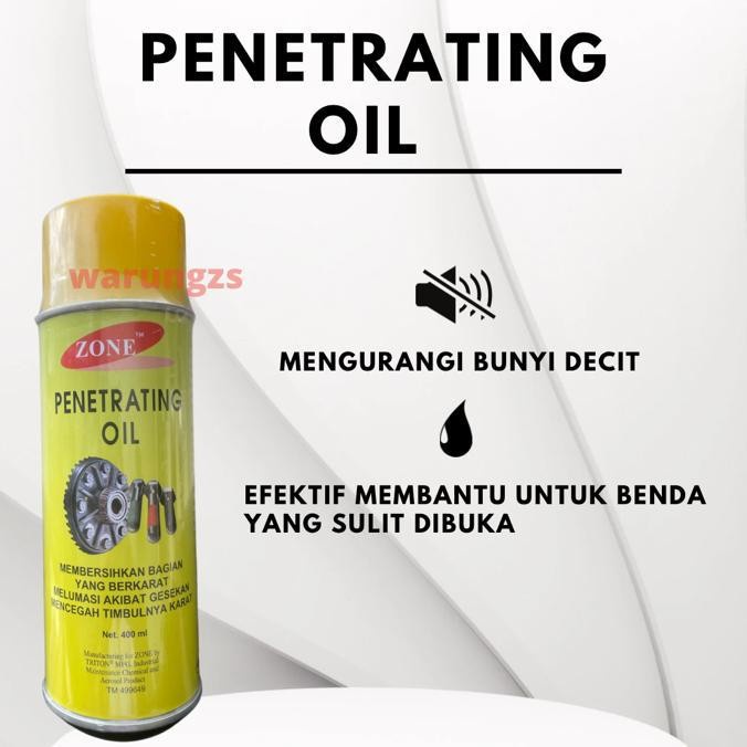 Pelumas Anti Karat Penetrating Oil Anti Karat Pelumas Perontok Karat