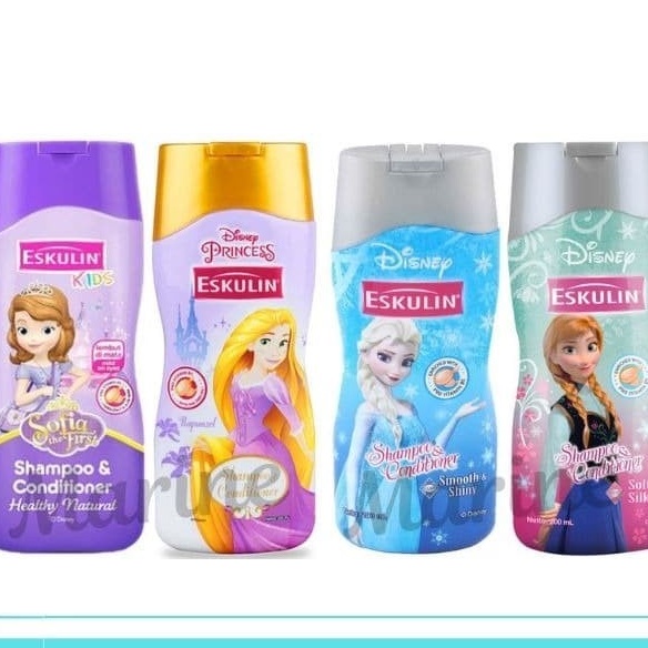 Eskulin Kids Shampoo & conditioner anak princess 200 ML