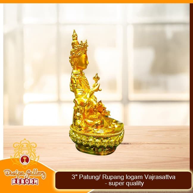 3&quot; Patung/ Rupang Logam Vajrasattva - Super Quality