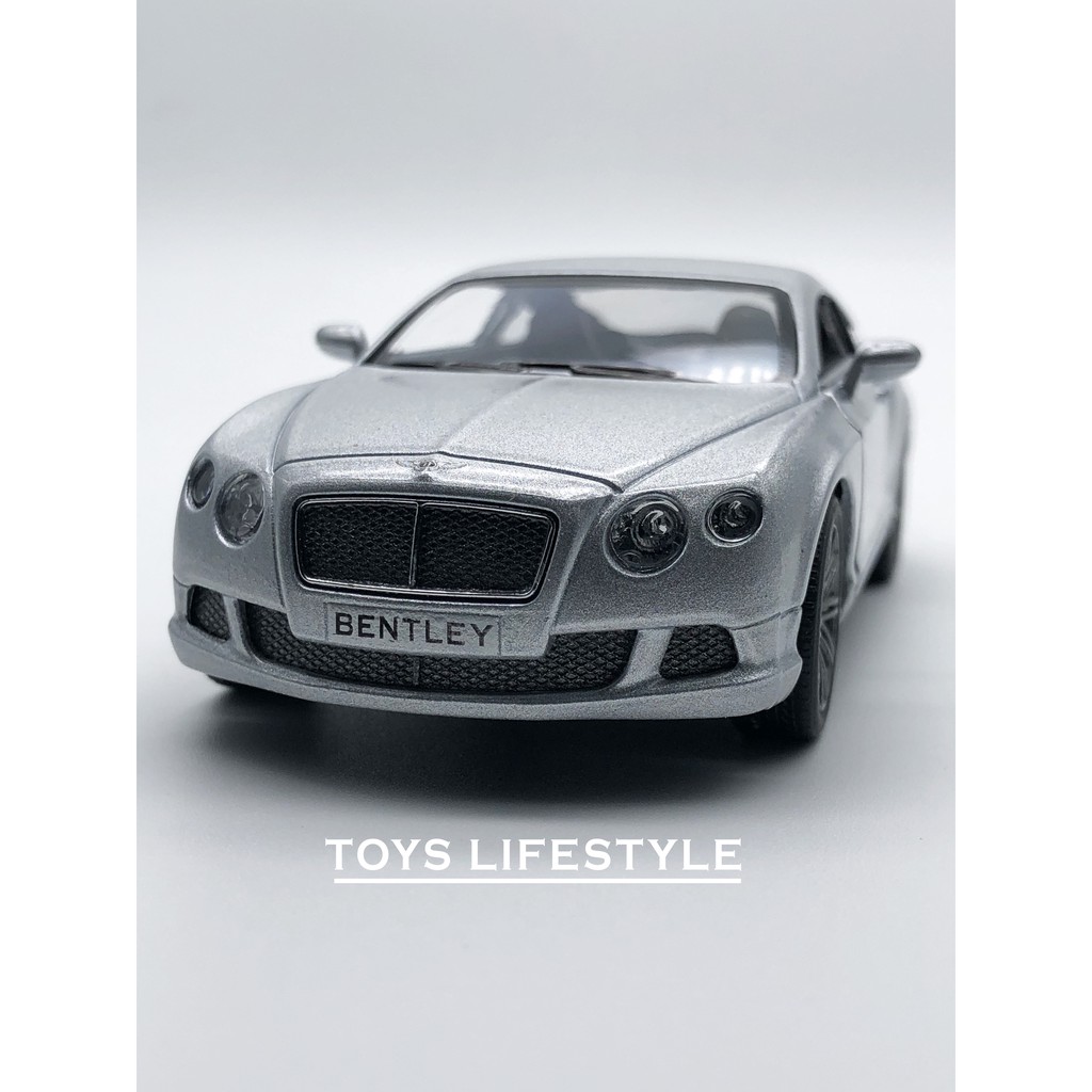 Kinsmart Diecast - 2012 Bentley Continental GT Speed (Silver)