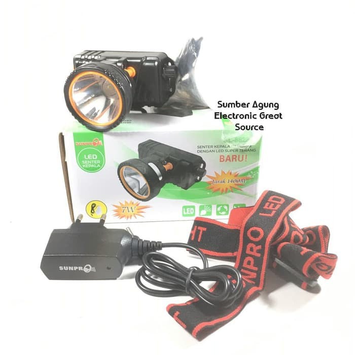 Seter Kepala Sunpro SL8828 8828 Dimmer Saklar Putar 7W Kecil 1400M