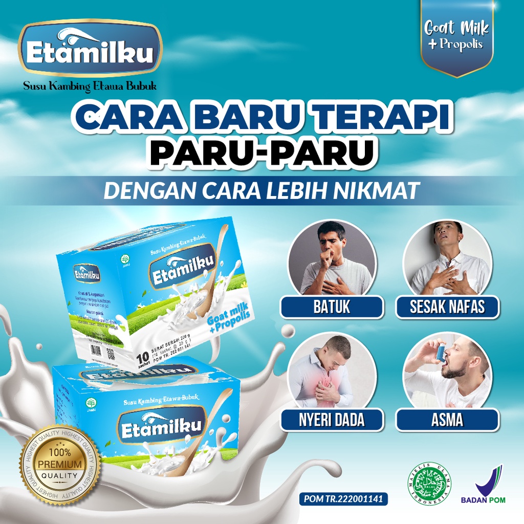Susu Kambing Etawa Bubuk ETAMILKU Goat Milk Plus Propolis Original