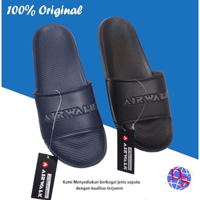 Sandal Slide Pria AirwalkTrax(M) Navy