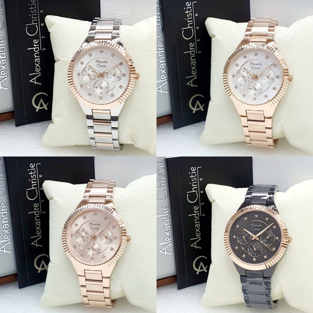 JAM TANGAN ALEXANDRE CHRISTIE WANITA AC 2900 BF ORIGINAL