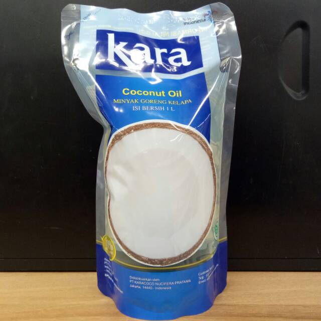 Kara Coconut Oil Kara Minyak Kelapa 1liter Shopee Indonesia