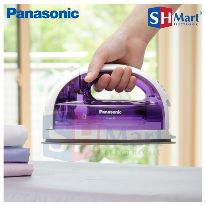 PANASONIC CORDLESS STEAM IRON STEAM IRON / SETRIKA UAP TANPA KABEL NI-WL30 NIWL30