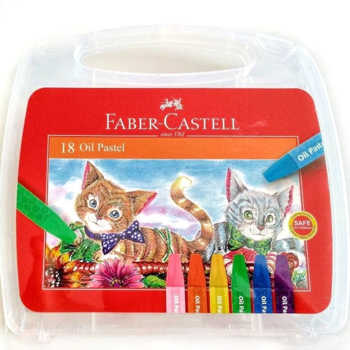 

Oil Pastel Faber Castell 18 Warna
