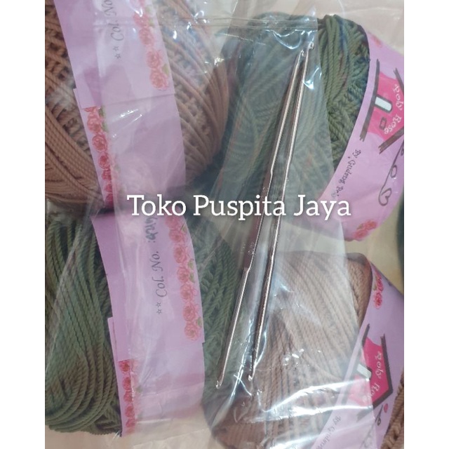 Benang rajut dan Jarum rajut