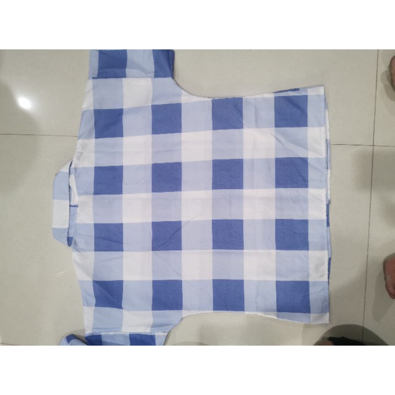 kemeja guilen jumbo ld 120 cm/kemeja wanita jumbo terbaru/atasan kemeja jumbo/kemeja jumbo viral-G jum ktk bsr blue