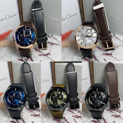 BISA COD - Jam Tangan Pria Alexandre Christie AC 3041 Automatic / AC3041 Original - Resmi