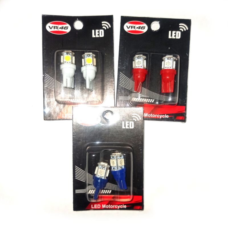 Lampu LED Jagung T10 Senja / Sein / Rem / Kabin / Speedometer / Plat Mobil Motor Termurah Terlaris-1