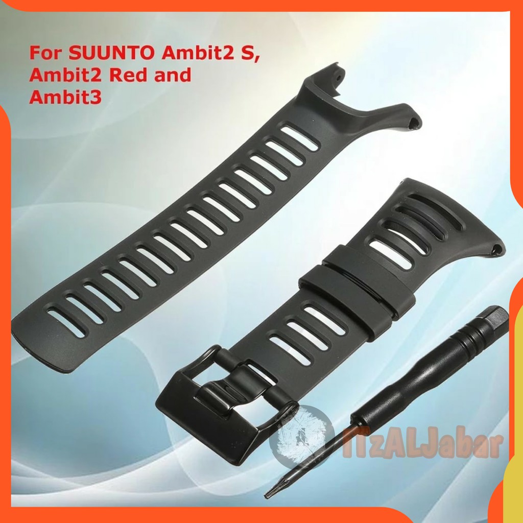 Tali jam tangan Suunto Ambit 1 2 2R 2S 3 Rubber strap Tali jam suunto ambit