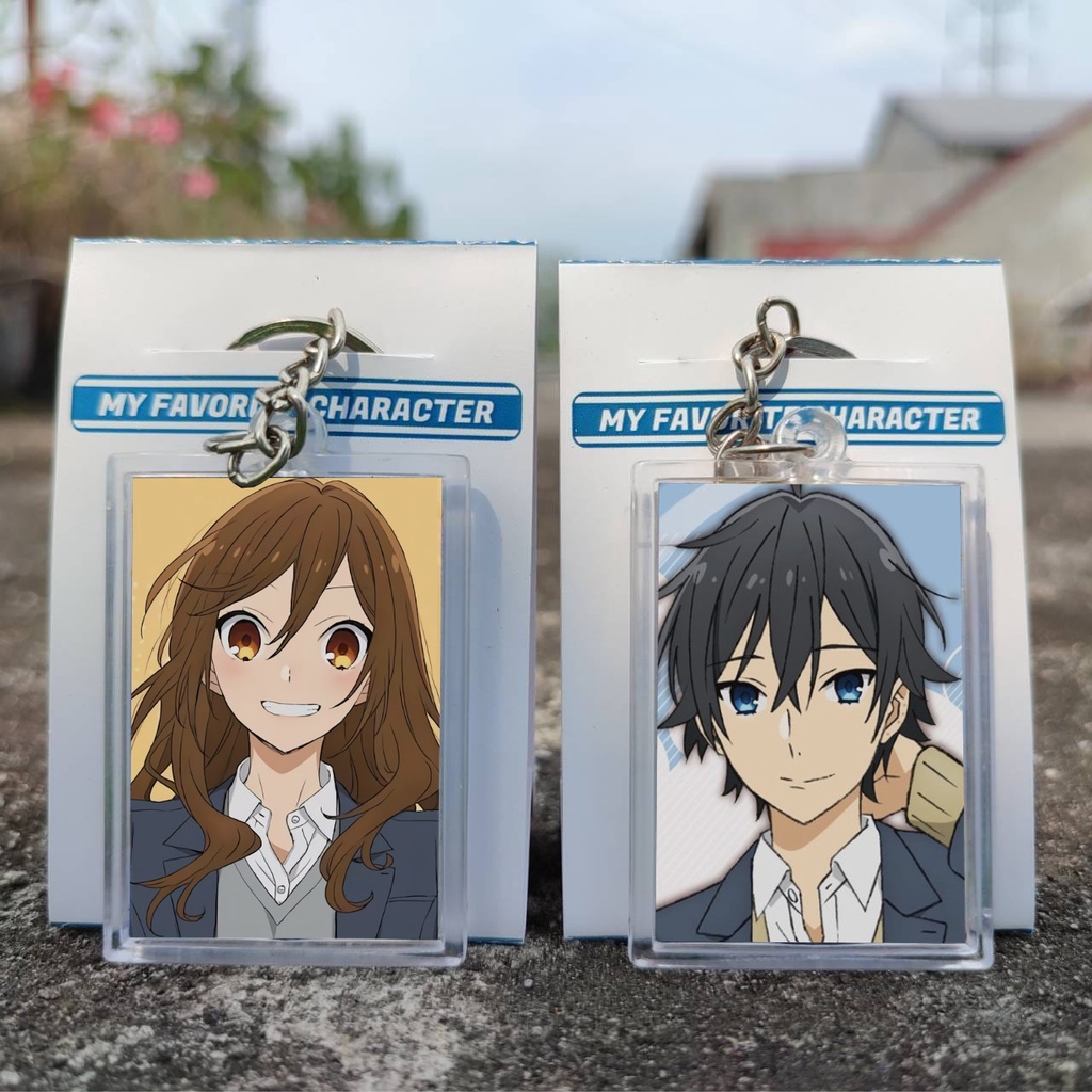 Keychain Anime Horimiya - Ganci Anime - Gantungan Kunci - Hori - Miyamura - Remi - Kakeru - Sakura -