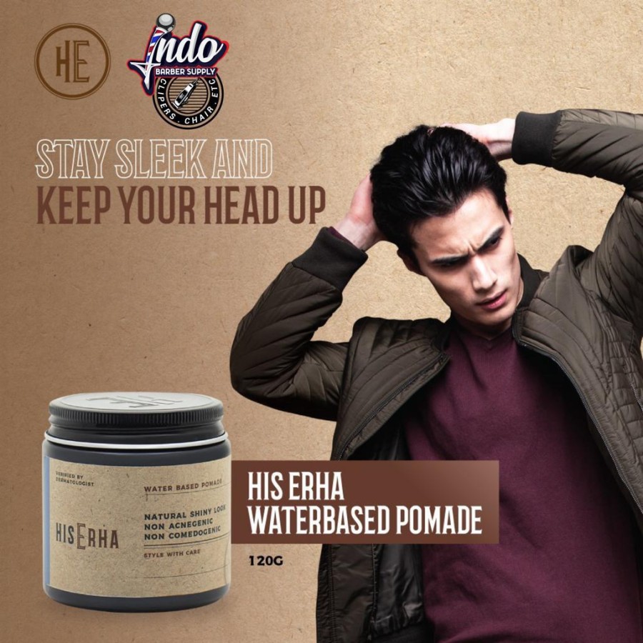 HIS ERHA POMADE WATERBASED ORIGINAL MUDAH CUCI