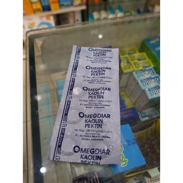 Omegdiar Tablet/ Obat Diare/ Obat Anti Diare