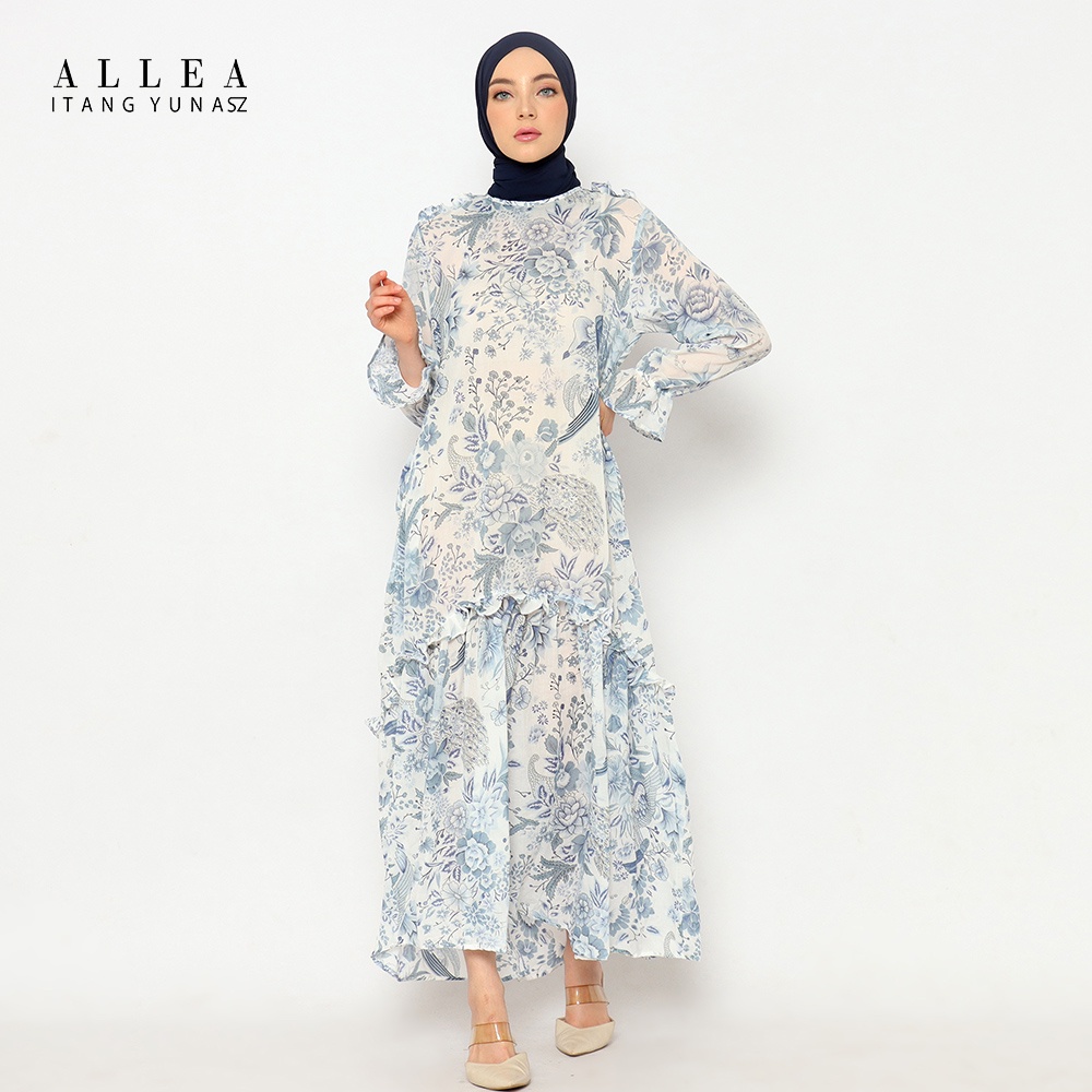 Allea Itang Yunasz / Ilmira Dress / Gamis  wanita - Hijab Fashion Muslim