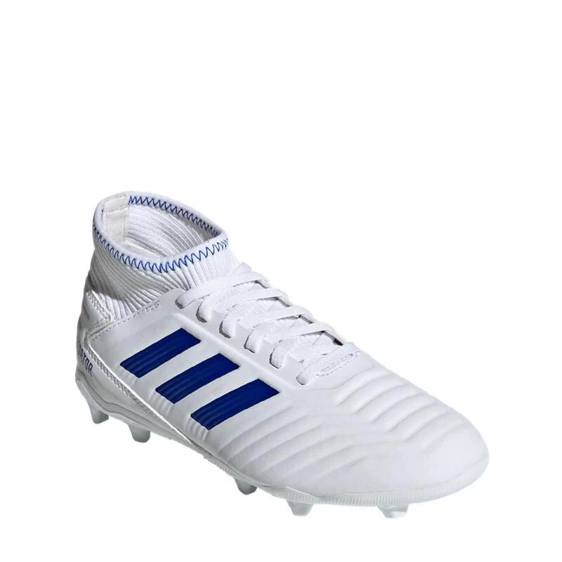 Adidas Predator 19.3 FG J Boys Soccer Shoes - White