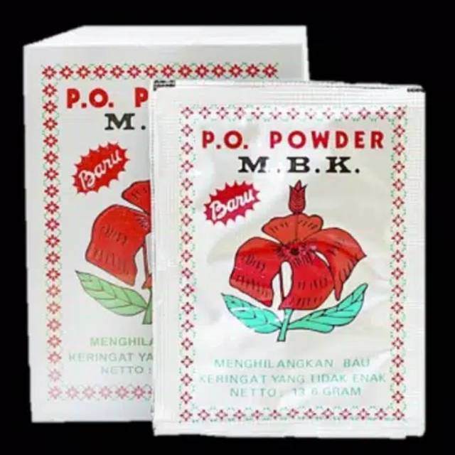 MBK Powder putih/silver isi 12 sachet ORIGINAL-BPOM