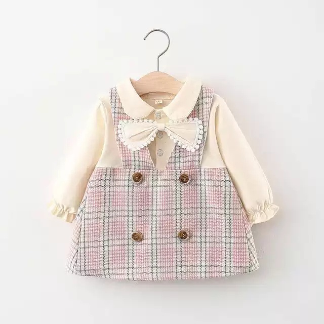 A275 - Dress Anak Perempuan Fashion Korea / Dress Korea Anak Perempuan / Dress Baby Import Murah