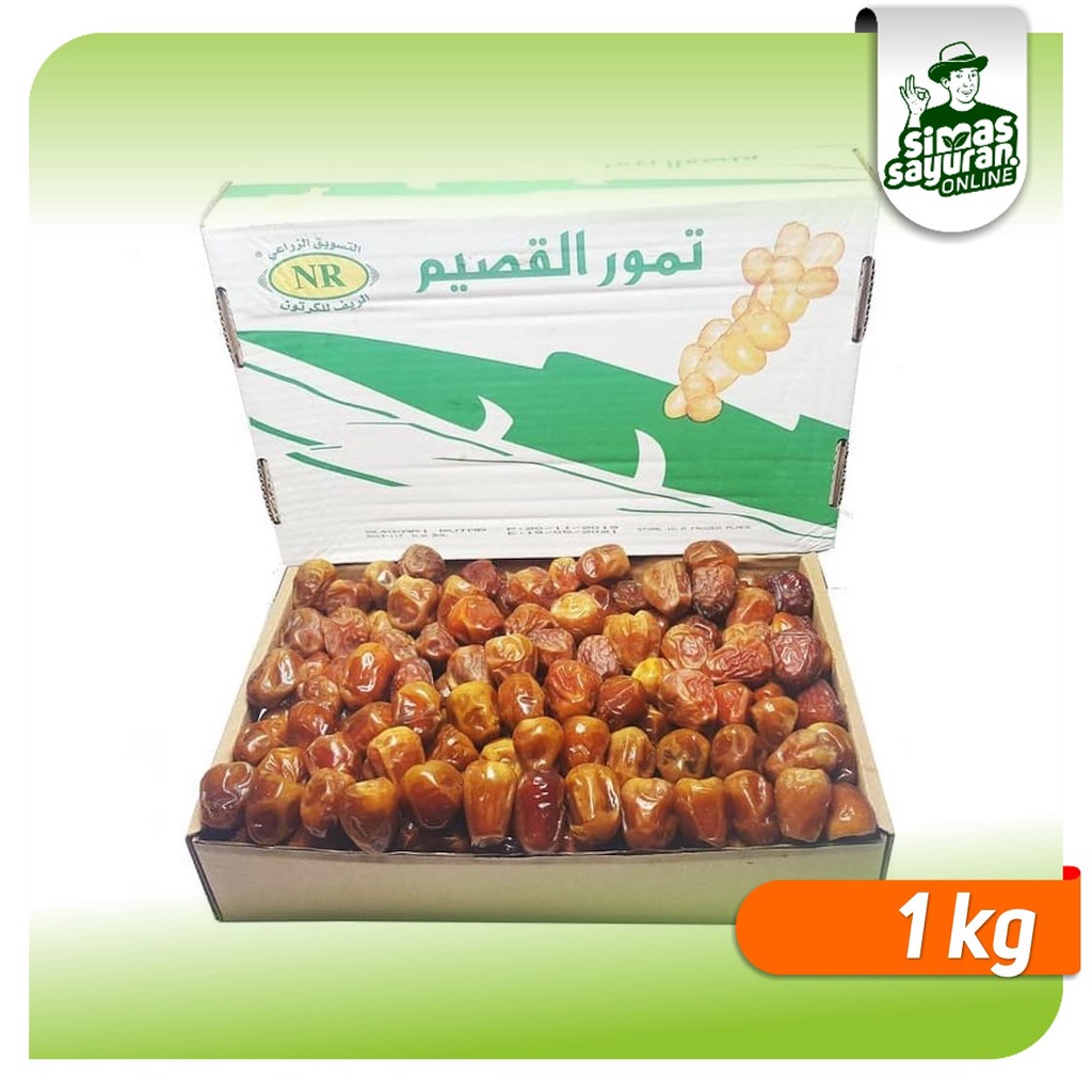 

Kurma Sukari merk Al Qassim 1 kg