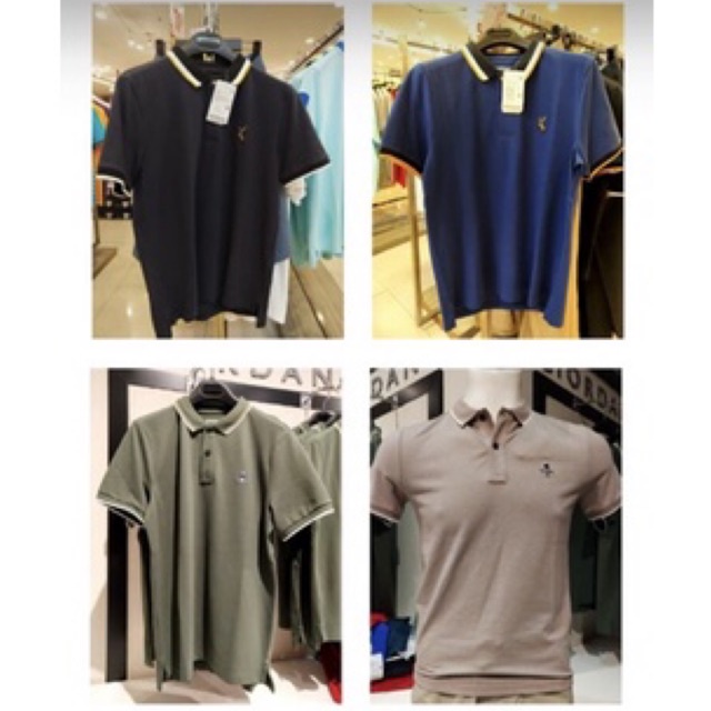 "BIG SALE" Giordano Baju Polo Tshirt Mens Classic Embroidery Original