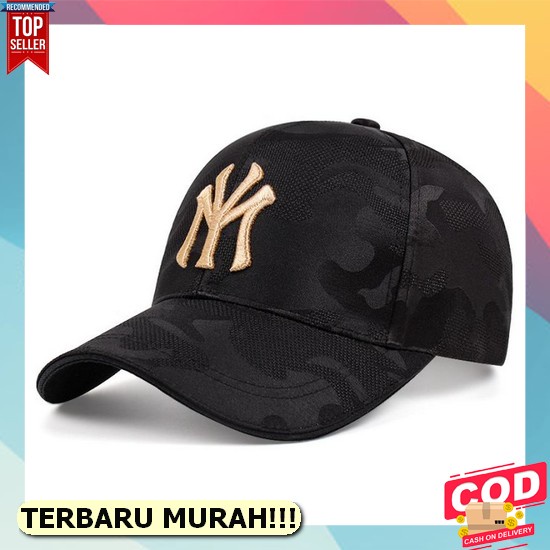 Topi Baseball Model Lidah Bebek Bulat Motif Tulisan Gaya Korea Untuk Pria Dan Wanita Baseball Cap : 