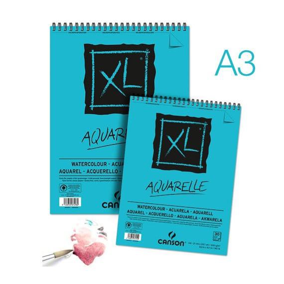 

CANSON XL Aquarelle A3 (Watercolour Pad) READY STOK