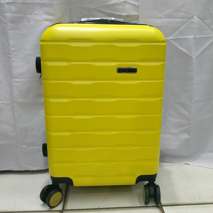 Koper - Koper Fiber Polo 20 Inch Kabin Bagasi Tas Travel Pakaian Gojek/Grab