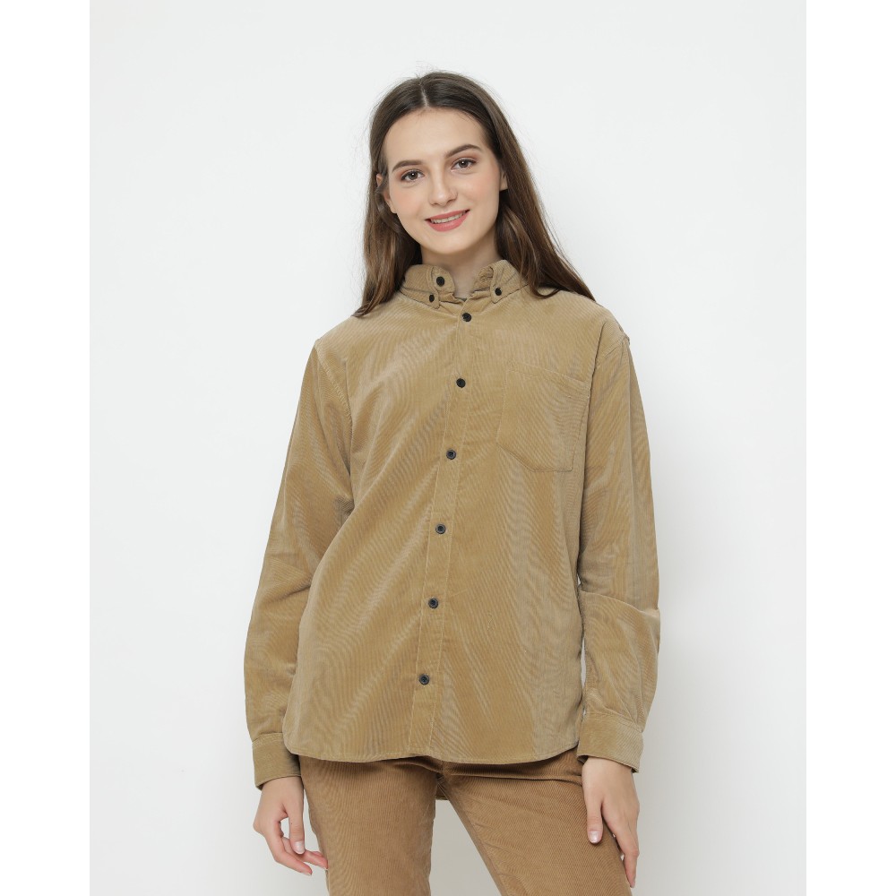 

Erigo Corduroi Shirt Candy Brown