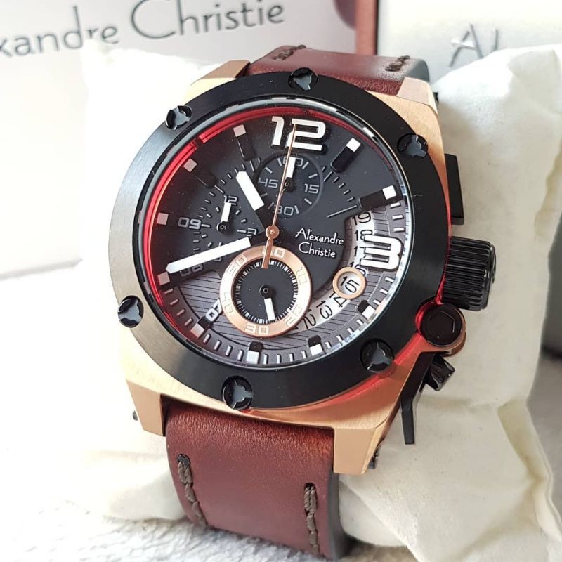Jam Tangan Pria Alexandre Christie 6456 MC / 6456
