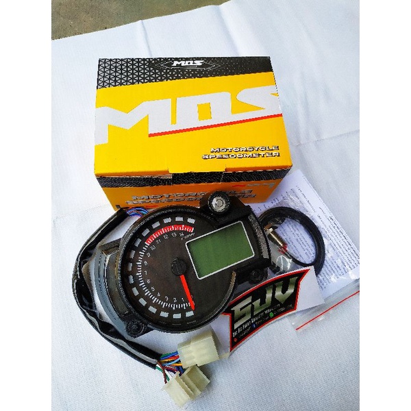 SPIDOMETER CB GL MP TIGER MOS KOZO MODEL RX2N 16 LED MURAH