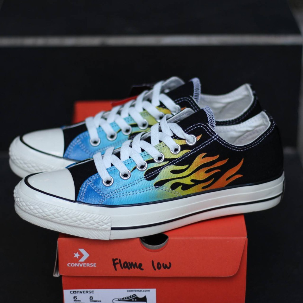 Sepatu Converse Flame Low