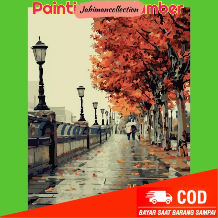 

✨ BISA COD ✨ DIY PAINTING BY NUMBER - PATHWAY