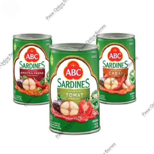 Sarden ABC Sardines ABC 155 Gram