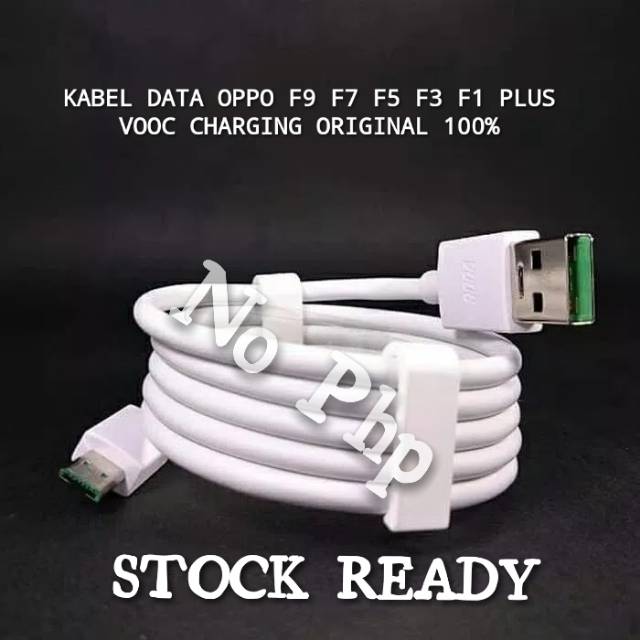 KABEL DATA OPPO VOOC F9 F7 F5 F3 F1 PLUS FAST CHARGING ORIGINAL 100%