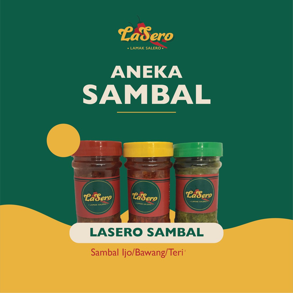 

Sambal Bawang/Teri/Ijo Lasero