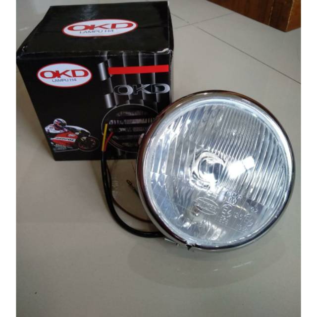 Lampu depan headlamp autopal cb100 pnp cb gl megapro tiger