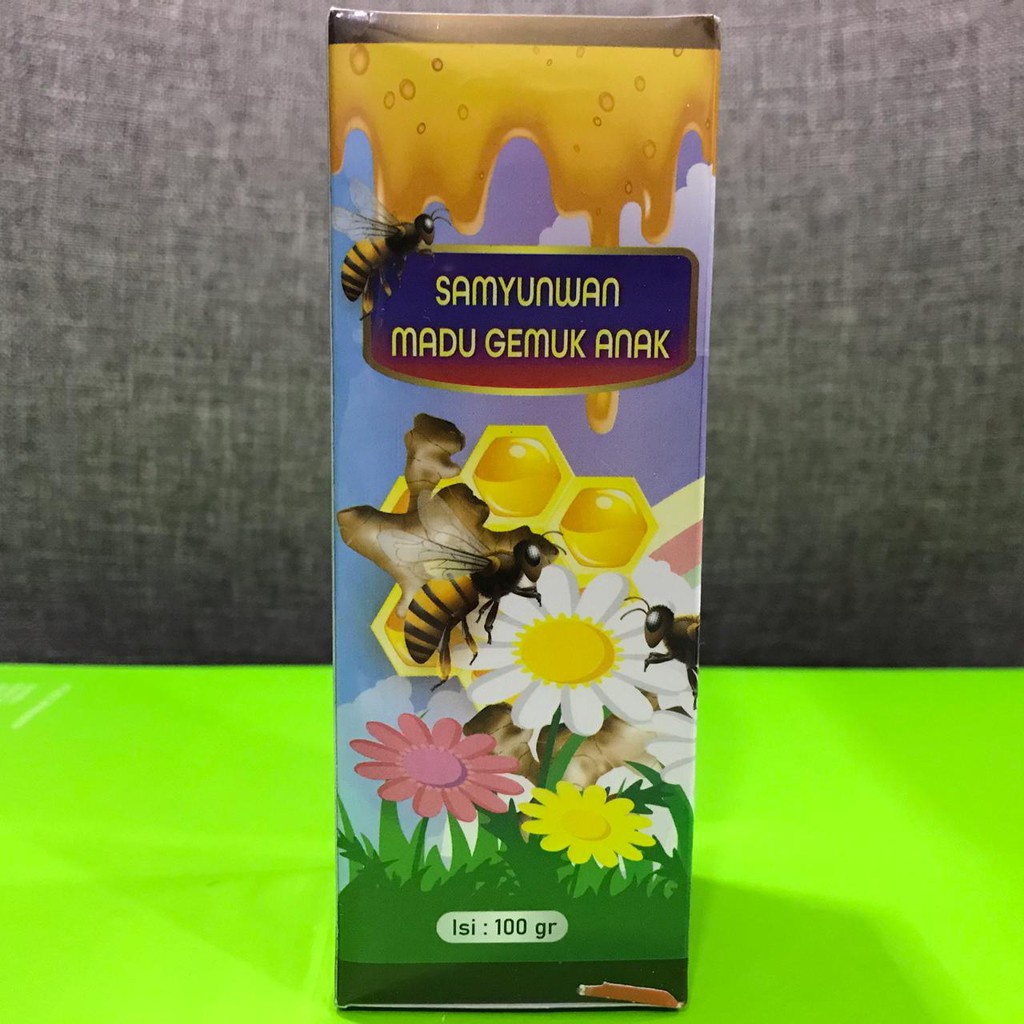 [ORI] Samyunwan Madu Gemuk Herbal Penambah Nafsu Makan Anak &amp; Membantu Penyerapan Gizi Menjaga Kesehatan Menjaga Anak Fit Sehat - BPOM